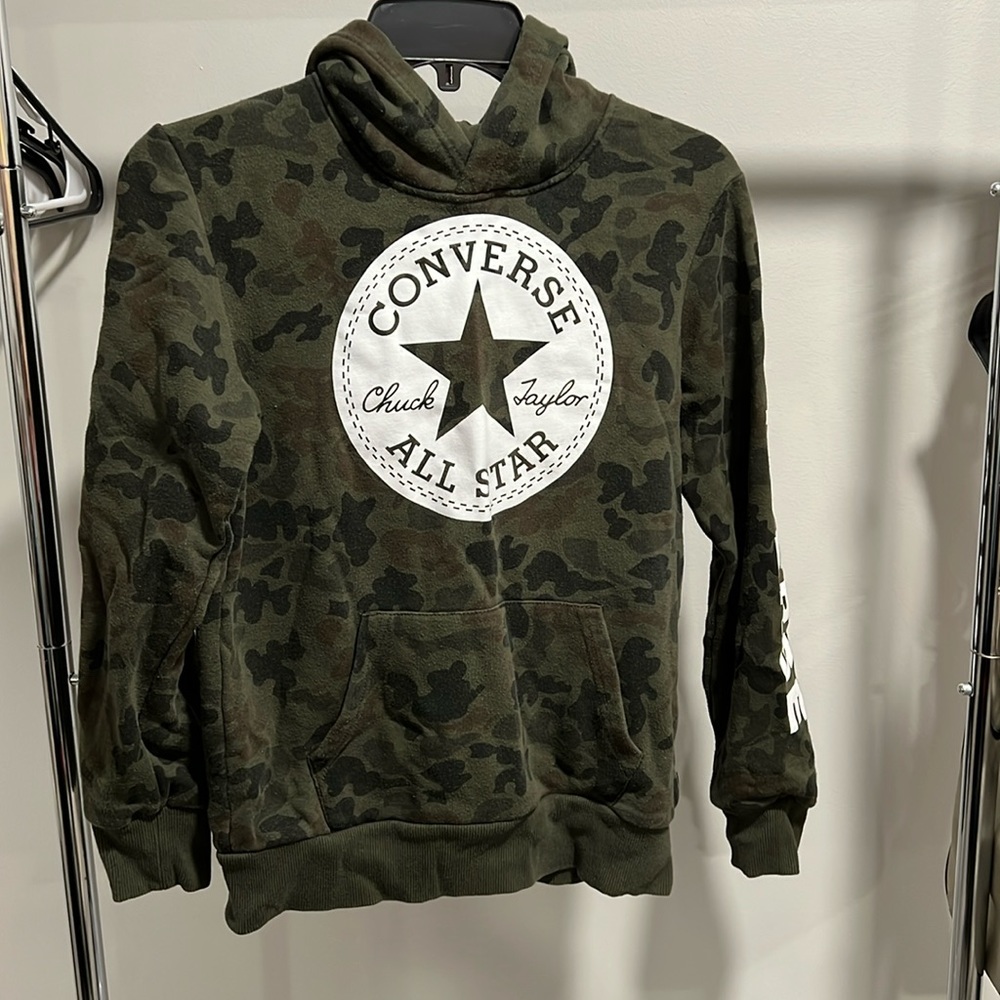 Camo converse hoodie